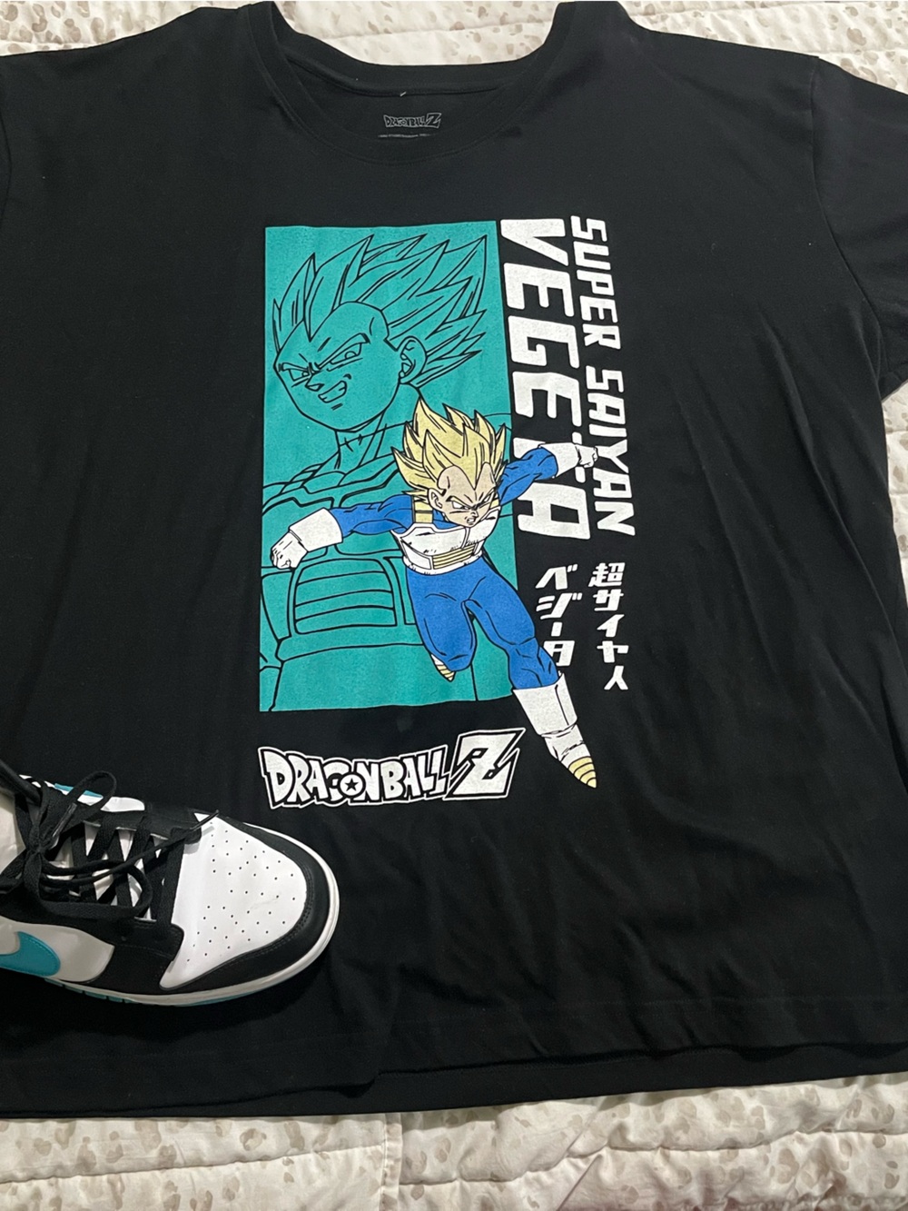 Vegito Black Graphic Tee